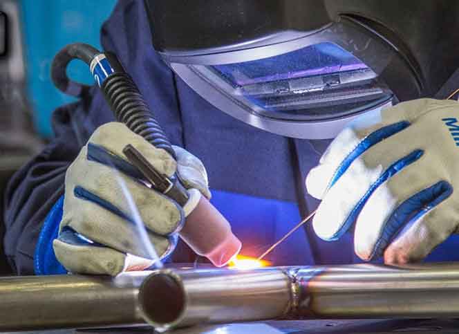 Argon welding